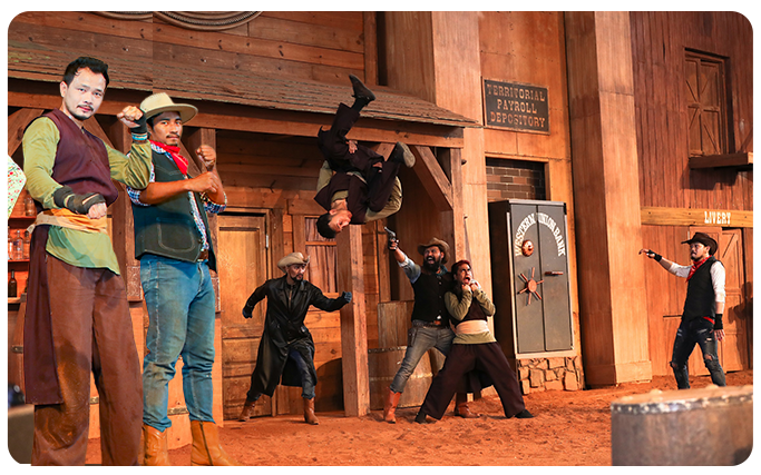 Wild West Stunt Show at Ramoji Film City Hyderabad – Thrilling Action Entertainment